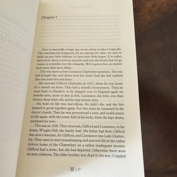 Lady Chatterly's Lover By: D.H. Lawrence, Soft Cover, Preowned - Picture 7 of 8